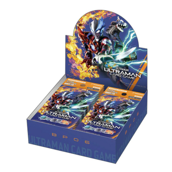 [Japanese Ver] Tsuburaya ULTRAMAN CARD GAME Card Game Booster Pack - BP06-Argent Allies & Bestial Blades (Original Box of 24)